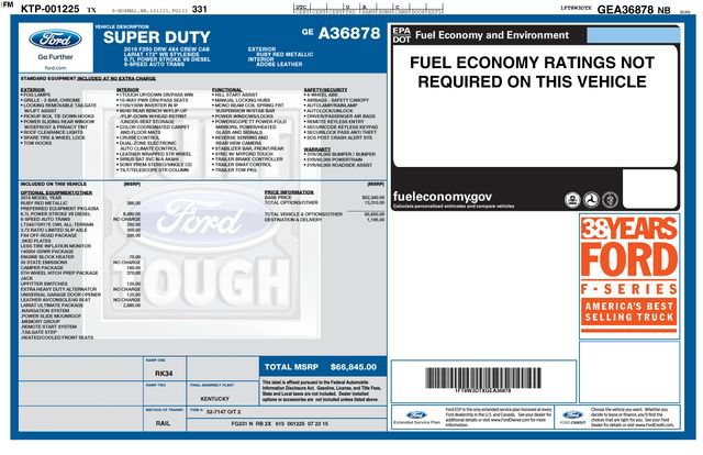 Used 2016 Ford F350 Lariat w/ Lariat Ultimate Package AWD/4WD image 4