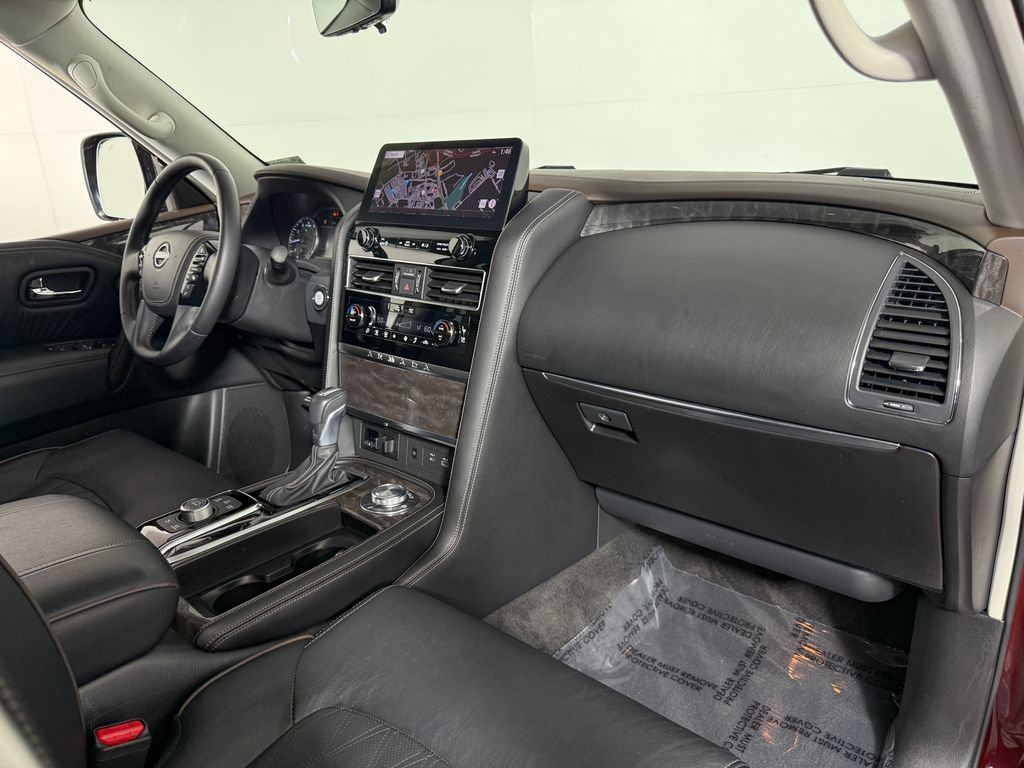 Certified 2021 Nissan Armada Platinum w/ Captain's Chairs Package image 14