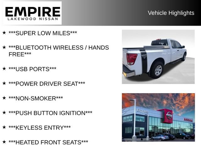 Used 2005 Nissan Titan XE w/ (W02) Preferred Pkg AWD/4WD image 2