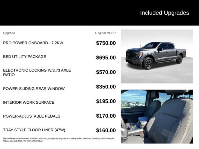 Used 2022 Ford F150 XLT w/ Equipment Group 302A High image 11