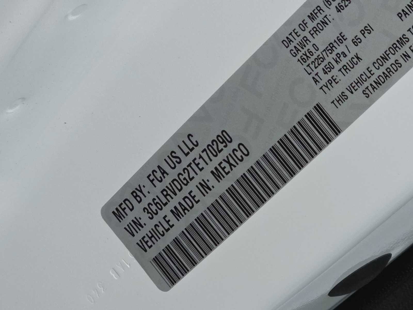 New 2026 RAM ProMaster 2500 FWD image 10