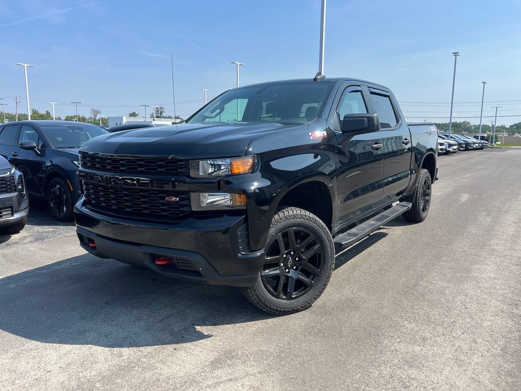 Used 2021 Chevrolet Silverado 1500 Custom Trail Boss w/ Midnight Edition AWD/4WD image 7