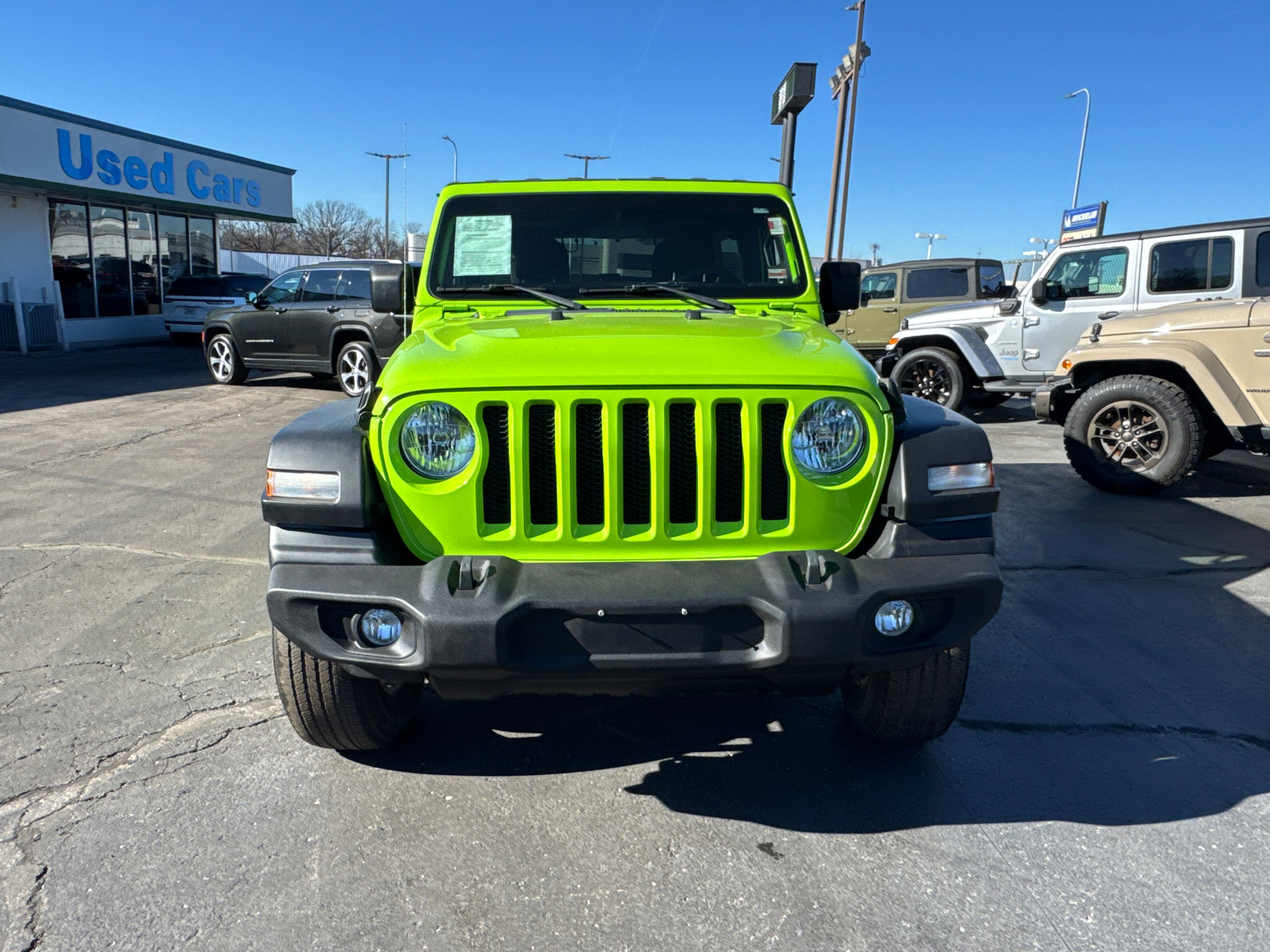 Used 2021 Jeep Wrangler Unlimited Sport AWD/4WD image 2