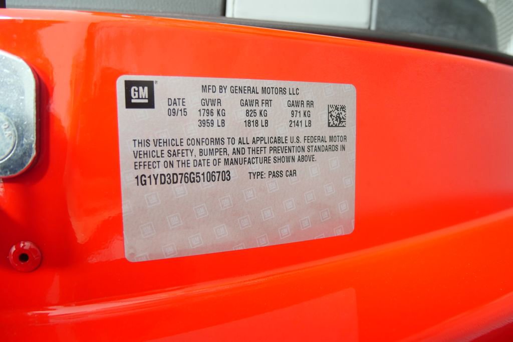 Used 2016 Chevrolet Corvette Stingray Convertible w/ 2LT Preferred Equipment Group image 26