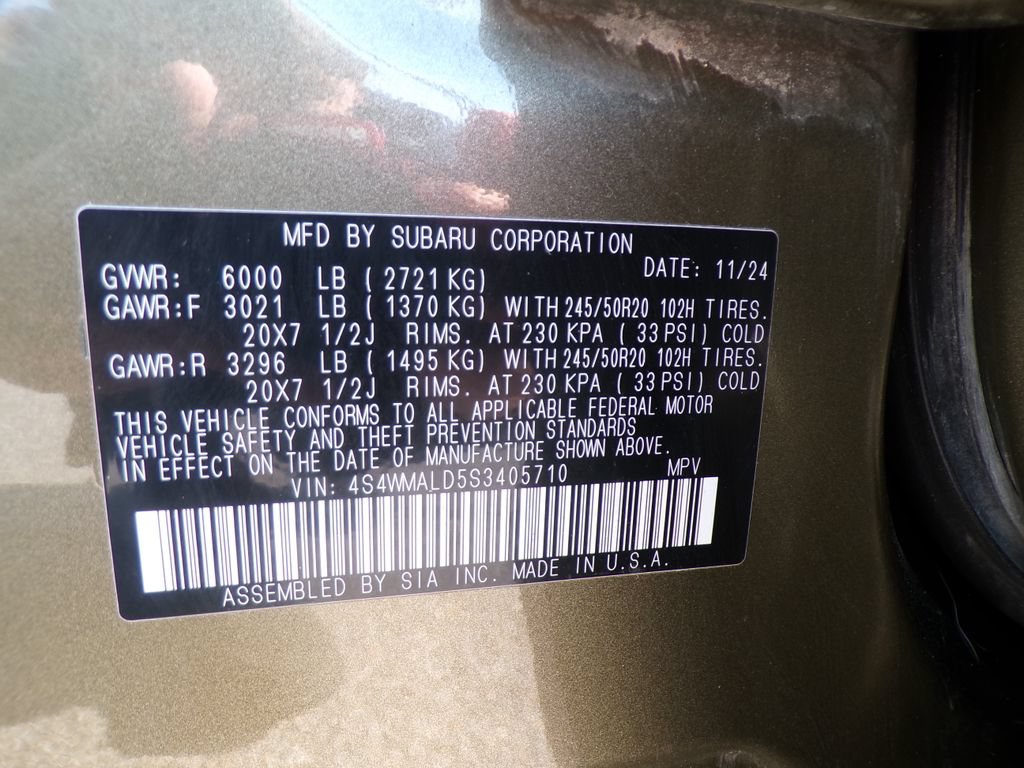 Used 2025 Subaru Ascent Limited AWD/4WD image 34