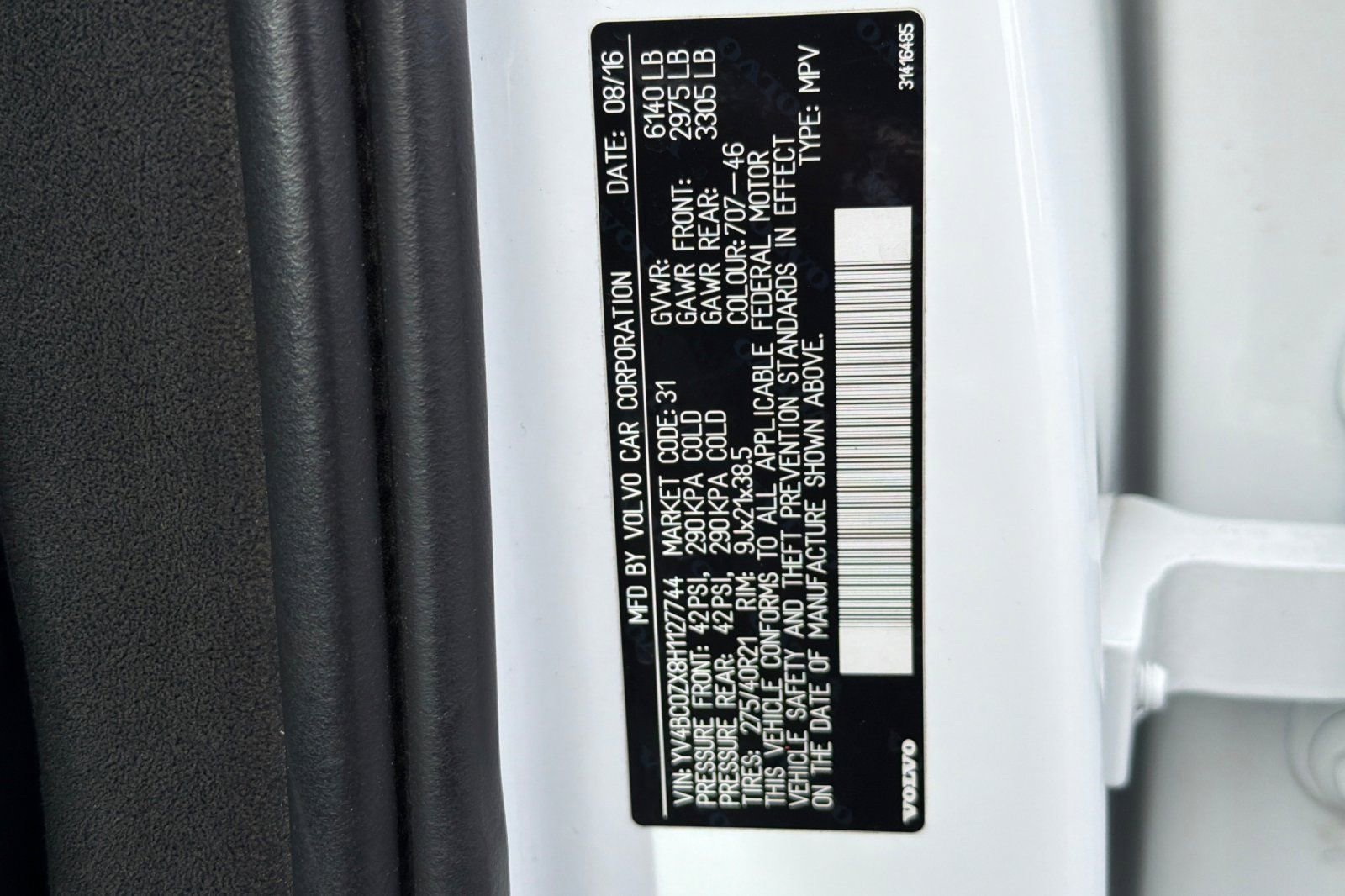 Used 2017 Volvo XC90 T8 Excellence image 31