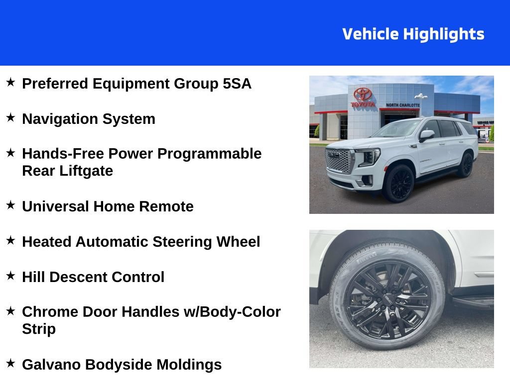Used 2021 GMC Yukon Denali AWD/4WD image 4