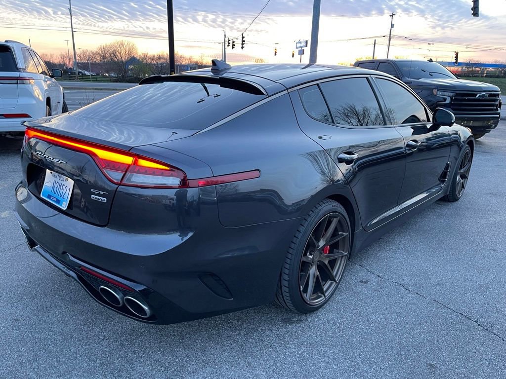 Used 2022 Kia Stinger GT2 w/ Red Interior Color Package AWD/4WD image 3