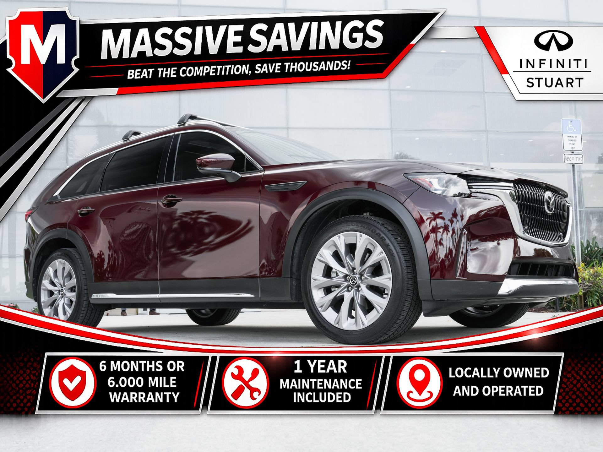 Used 2024 MAZDA CX-90 3.3 Turbo w/ Premium Package AWD/4WD image 1