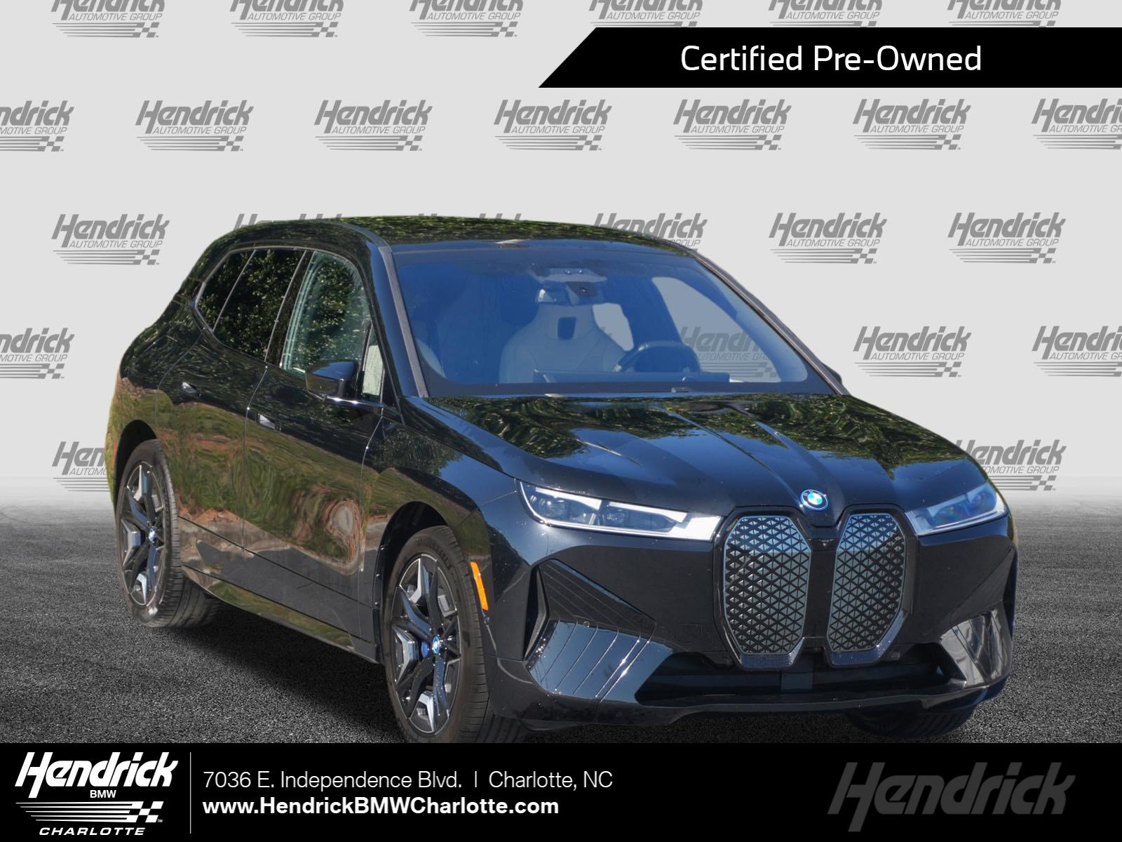 Certified 2024 BMW iX xDrive50 w/ Premium Package AWD/4WD image 1