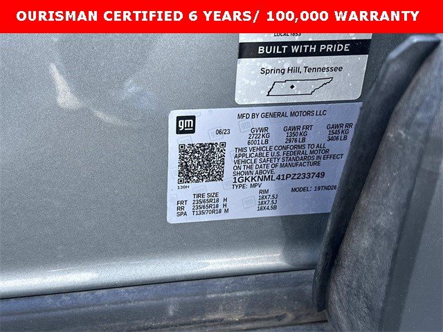 Certified 2023 GMC Acadia SLT image 30