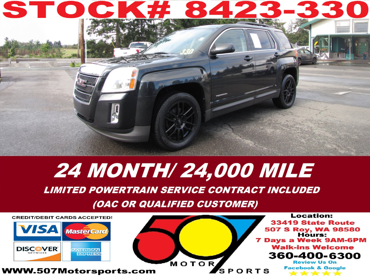 Used 2011 GMC Terrain SLT