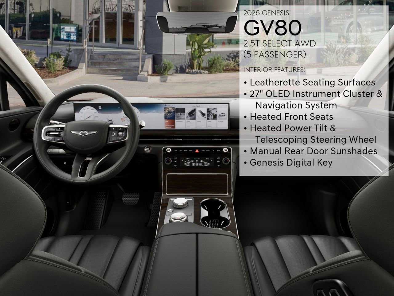 New 2026 Genesis GV80 2.5T Select image 18