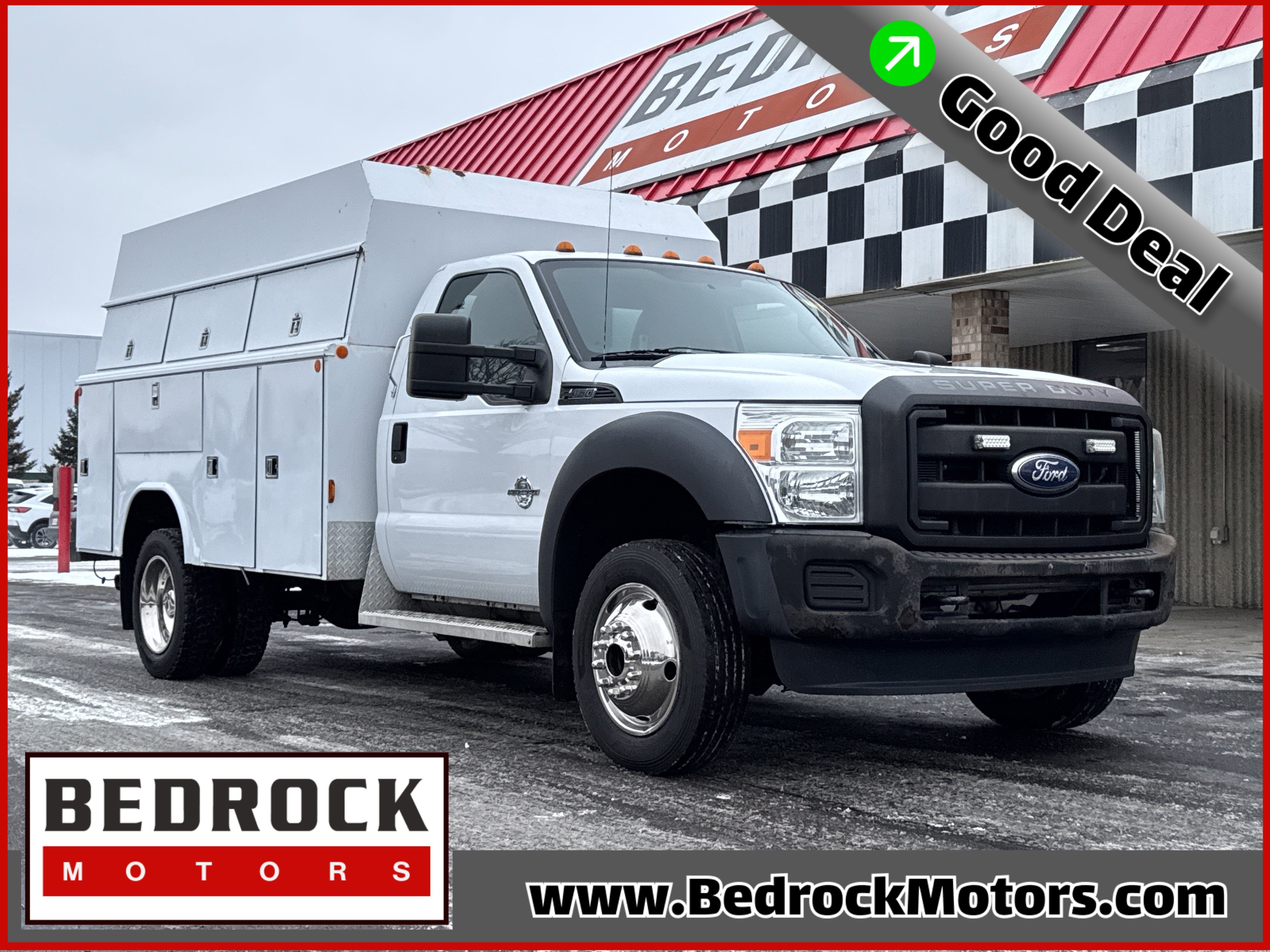 Used 2014 Ford F450 XL w/ Snow Plow Prep Package image 1