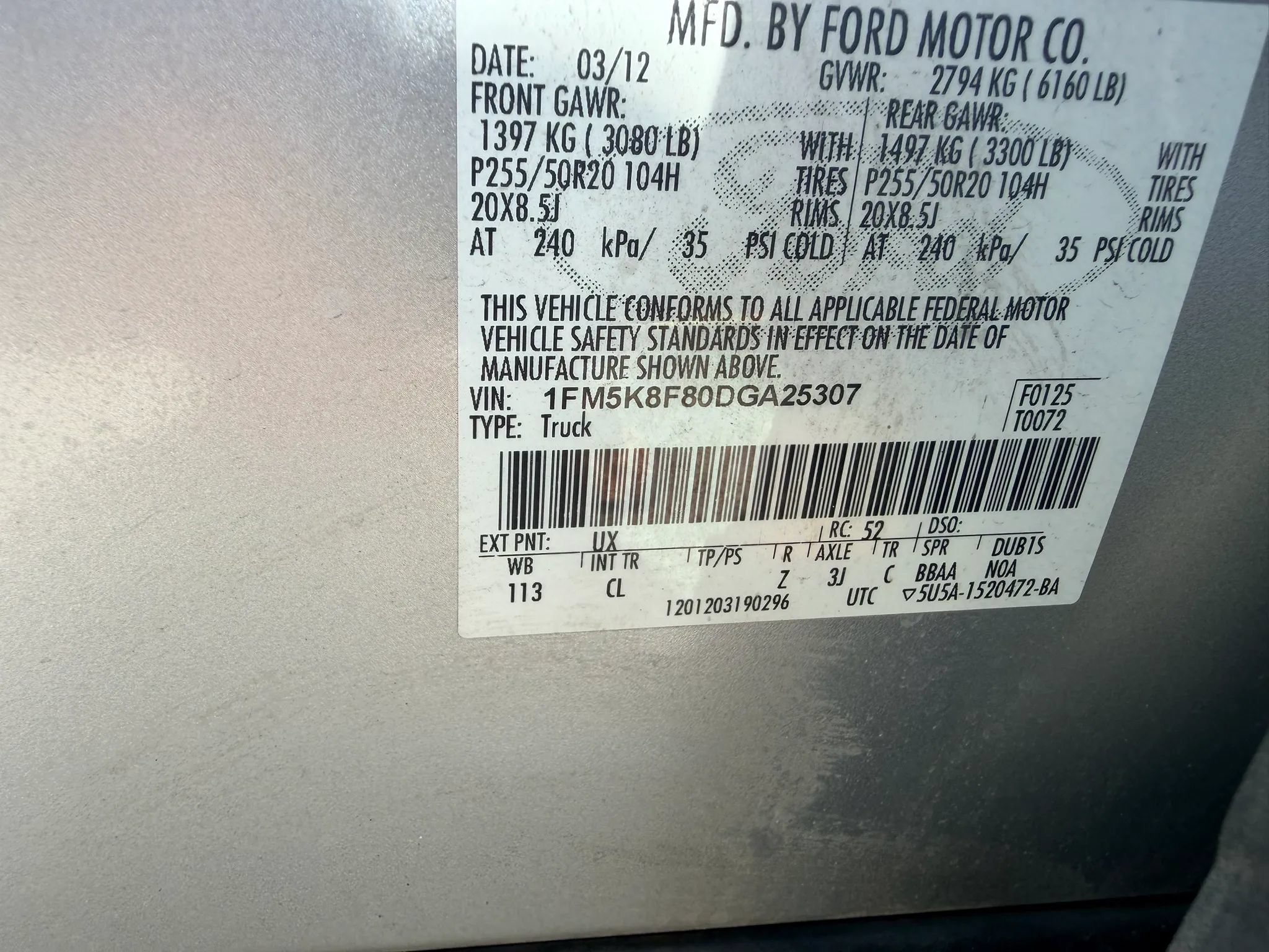 Used 2013 Ford Explorer Limited AWD/4WD image 5