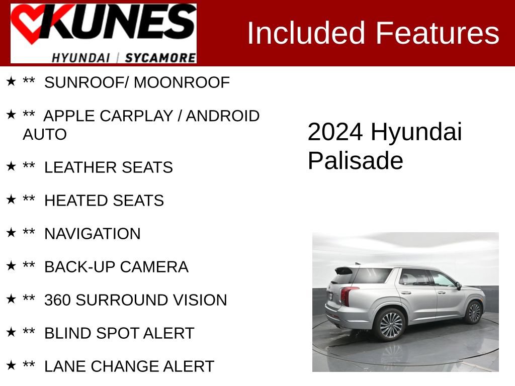 Used 2024 Hyundai Palisade Calligraphy AWD/4WD image 2