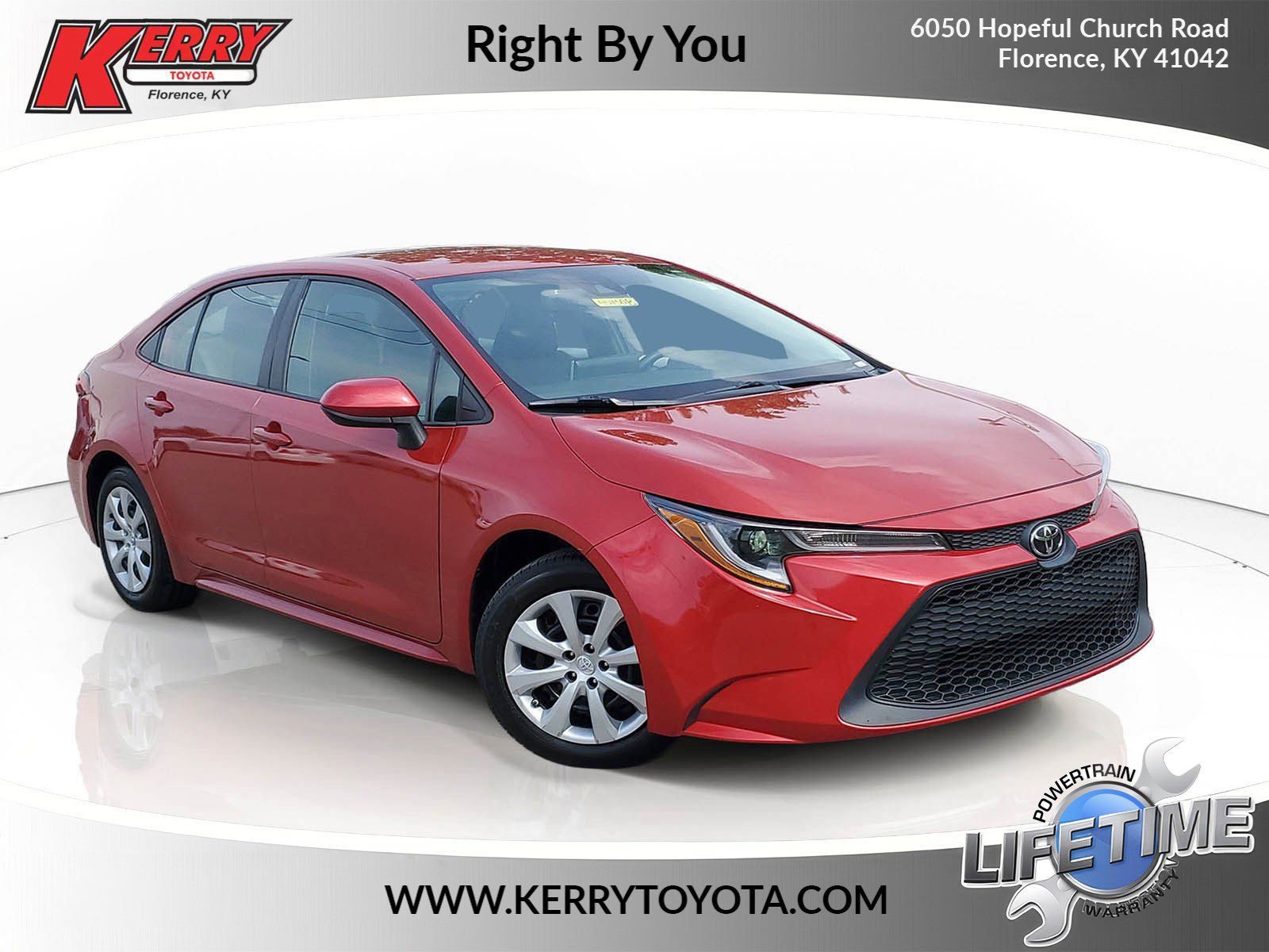 Certified 2021 Toyota Corolla LE FWD image 1