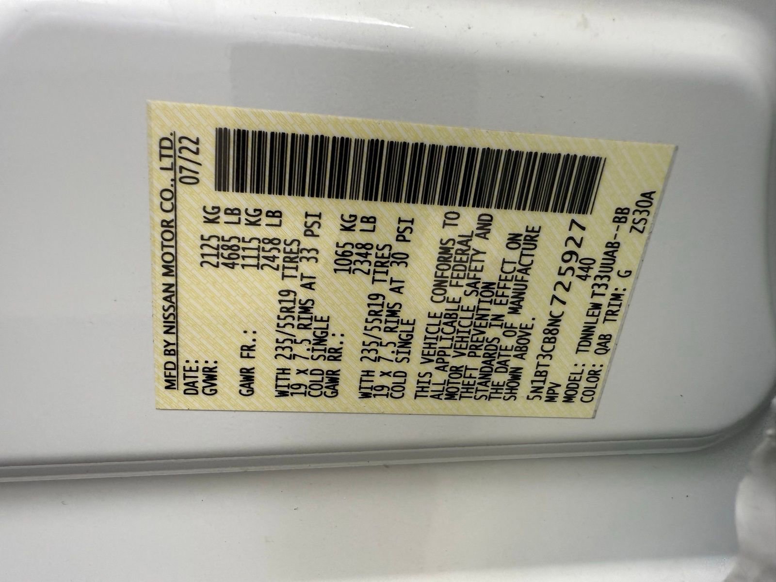 Used 2022 Nissan Rogue SL w/ SL Premium Package image 18