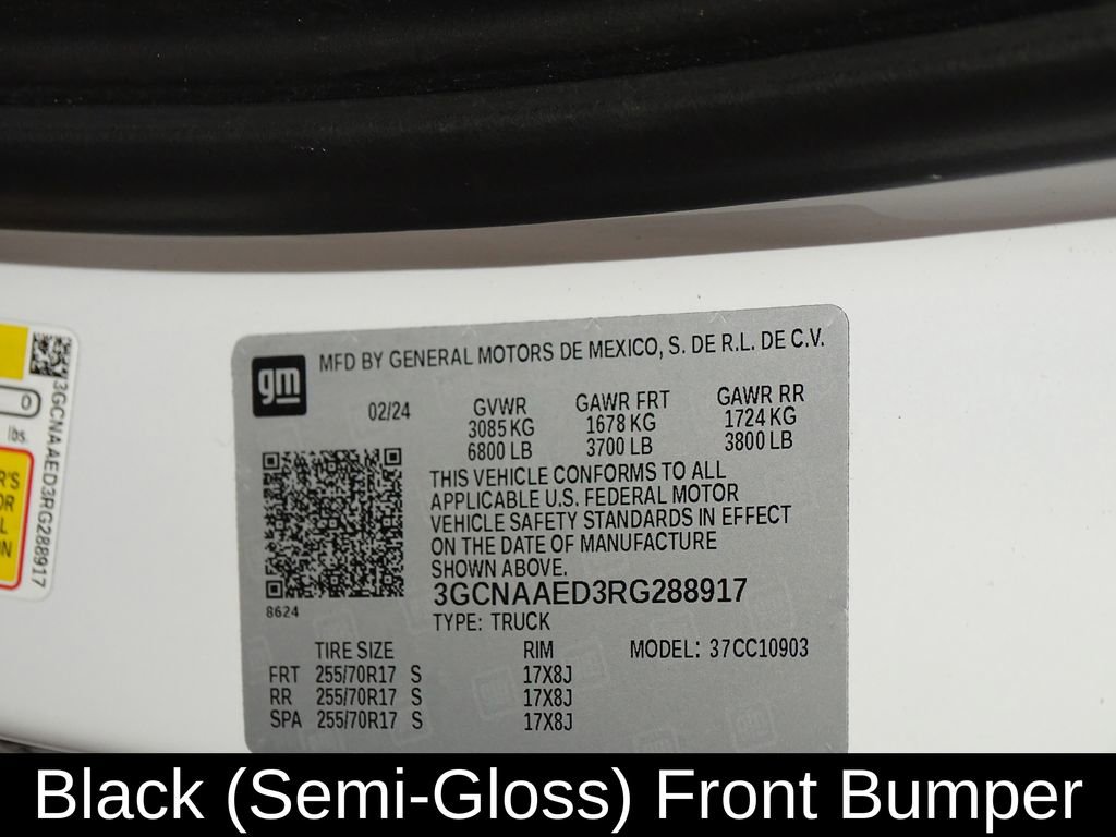 Used 2024 Chevrolet Silverado 1500 W/T w/ WT Fleet Convenience Package image 18