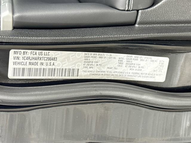 New 2026 Jeep Grand Cherokee Altitude image 34