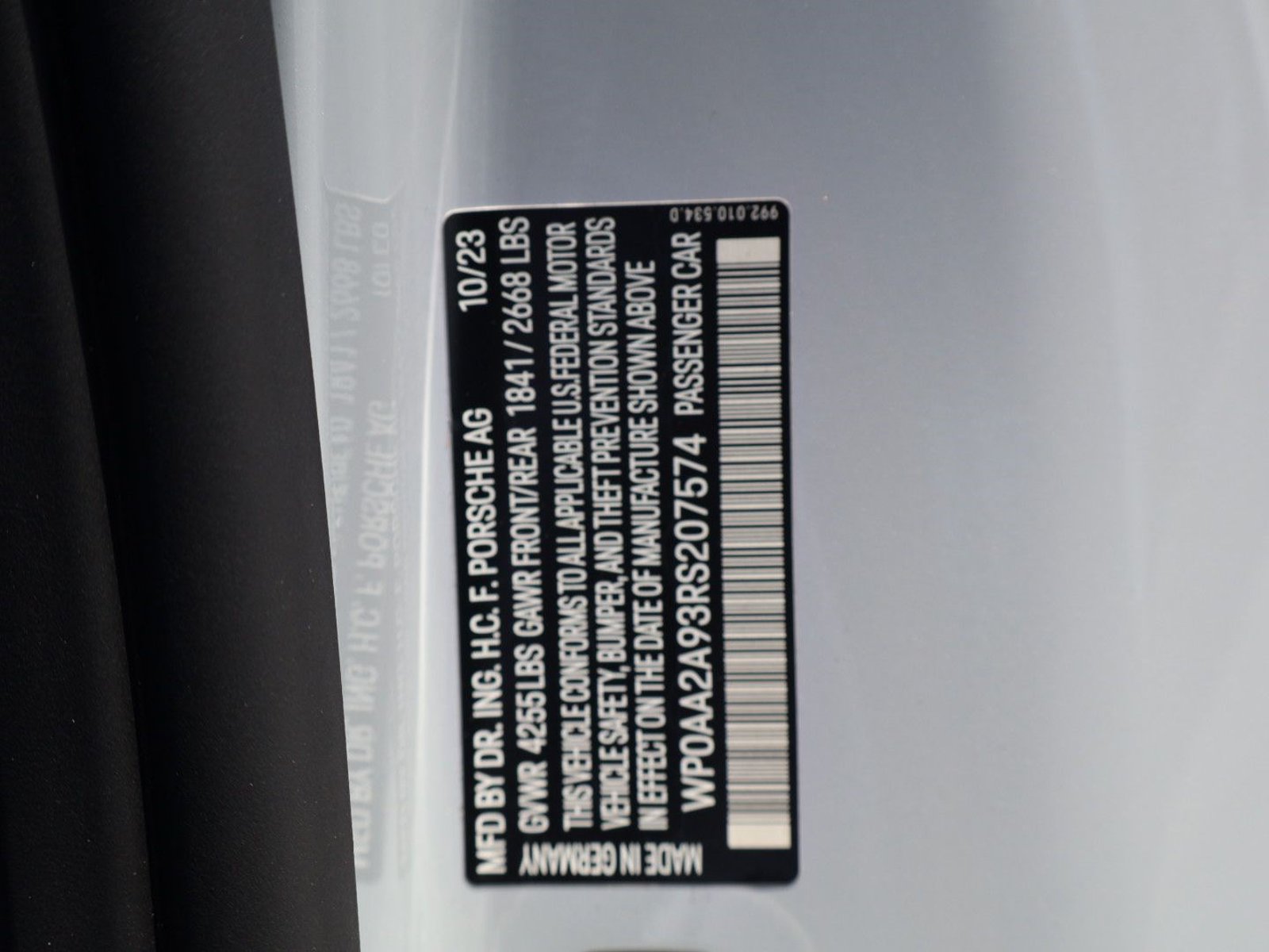 Certified 2024 Porsche 911 Carrera T RWD image 27