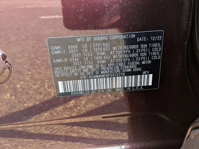 Used 2023 Subaru Ascent Touring image 14