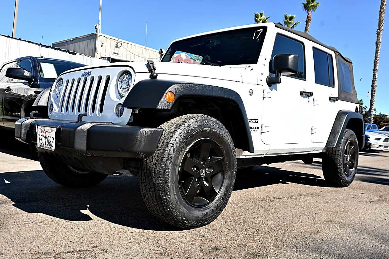 Used 2017 Jeep Wrangler Unlimited Sport w/ Quick Order Package 24S image 1