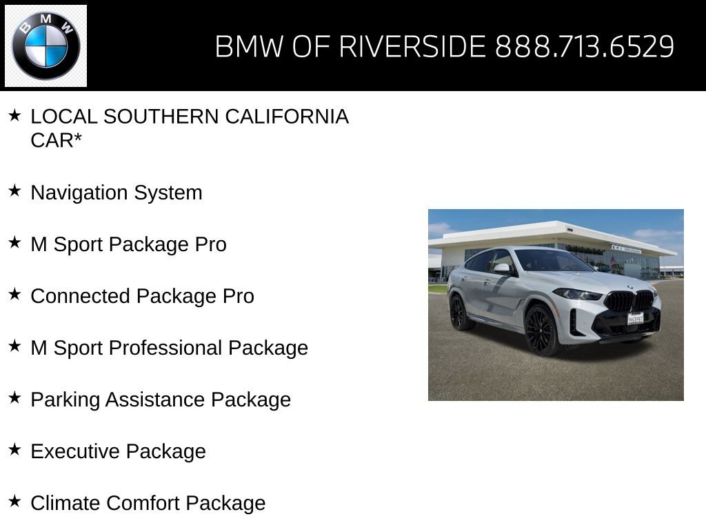 Certified 2024 BMW X6 xDrive40i w/ Executive Package AWD/4WD image 15