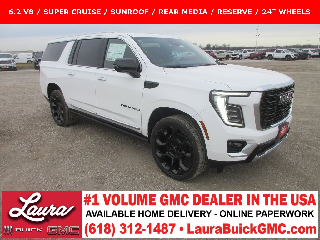 New 2026 GMC Yukon XL Denali w/ Denali Reserve Package