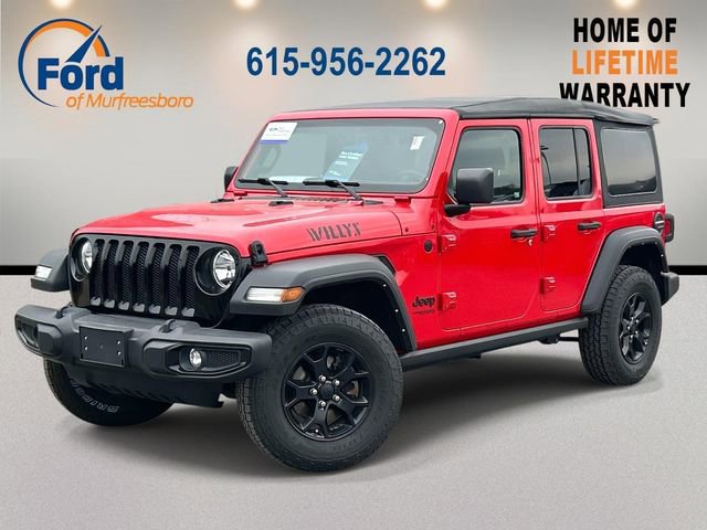 Used 2022 Jeep Wrangler Unlimited Willys