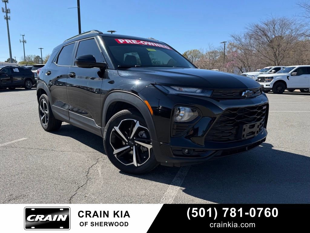 Used 2022 Chevrolet TrailBlazer RS w/ Driver Confidence Package image 1