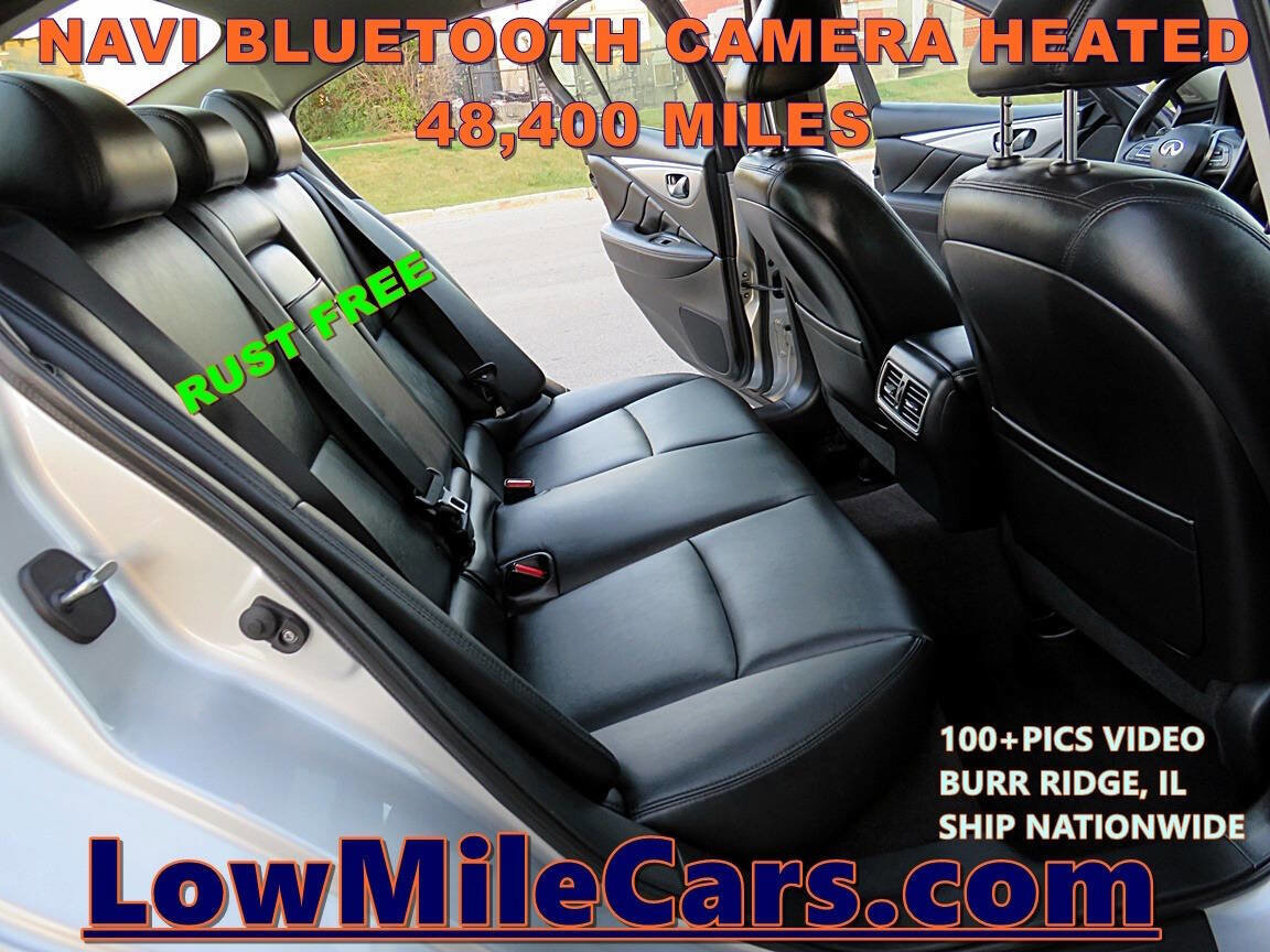Used 2019 INFINITI Q50 Luxe w/ Essential Package (3.0T Luxe) image 40