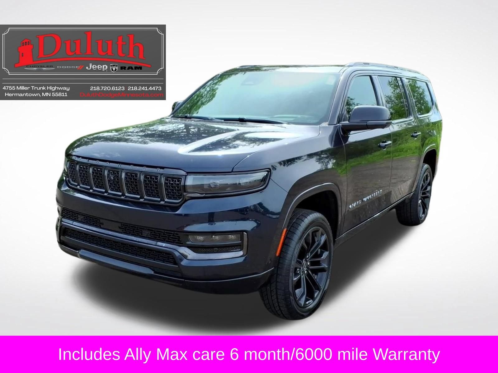 Certified 2024 Jeep Grand Wagoneer L Series II w/ Quick Order Packagew 28T