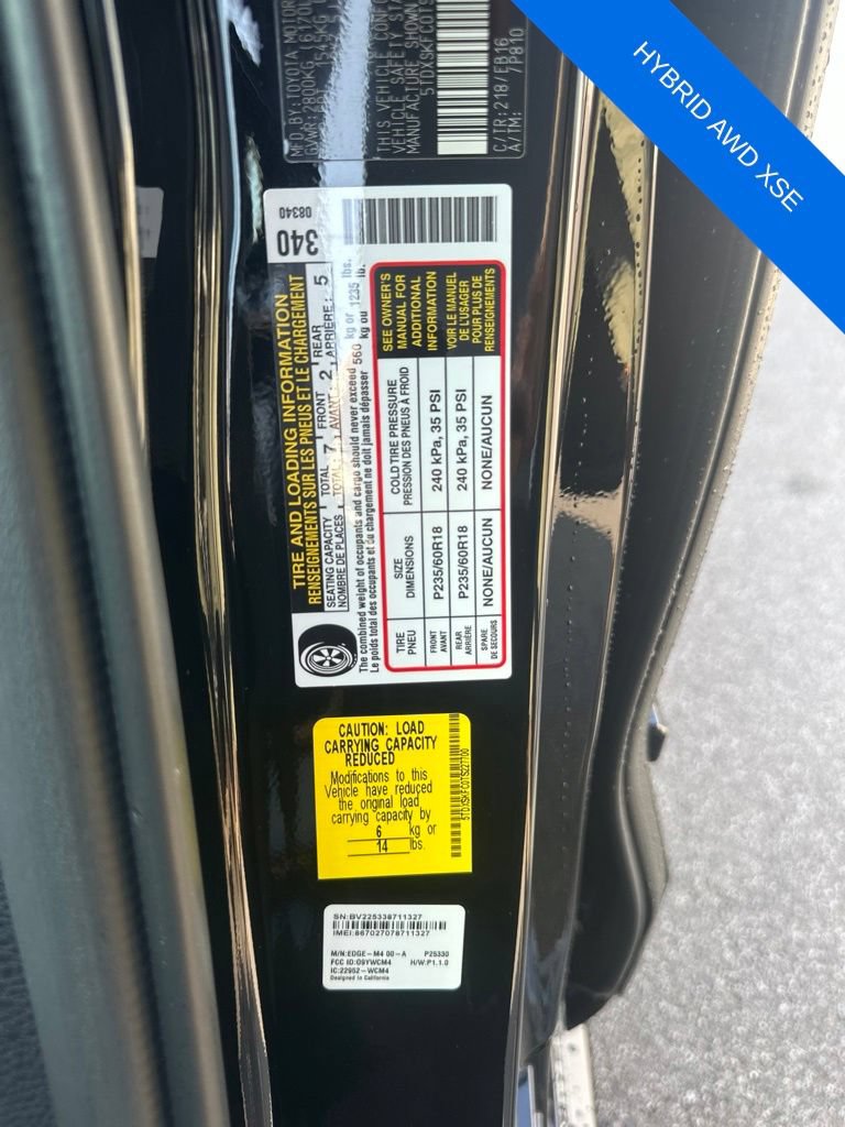 Used 2026 Toyota Sienna XSE AWD/4WD image 13
