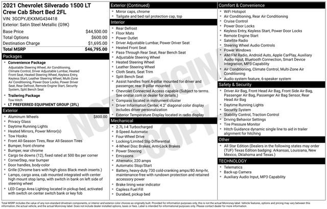 Used 2021 Chevrolet Silverado 1500 LT image 4