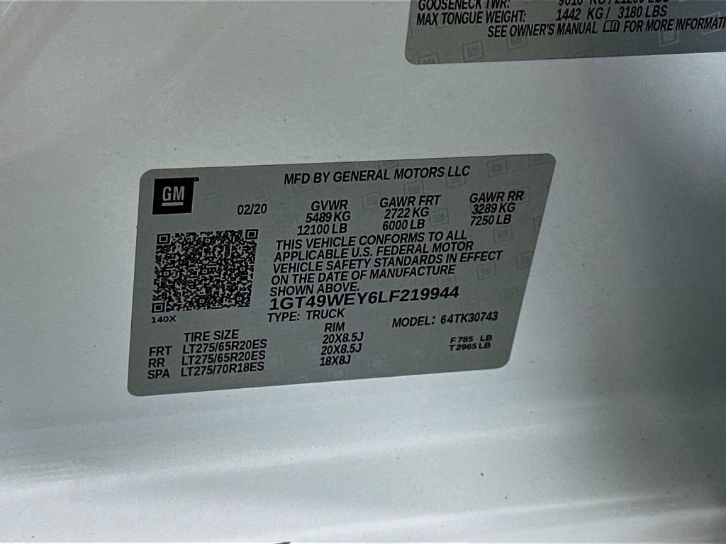 Used 2020 GMC Sierra 3500 Denali w/ Denali Ultimate Package image 36