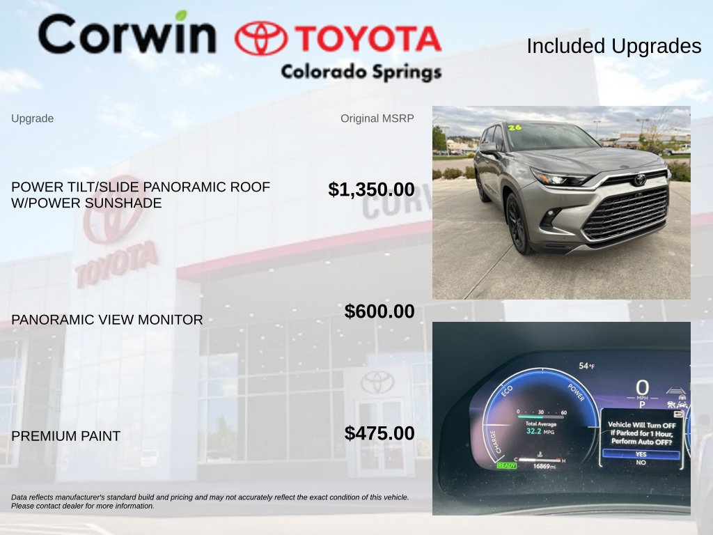 Used 2026 Toyota Grand Highlander AWD Hybrid image 4
