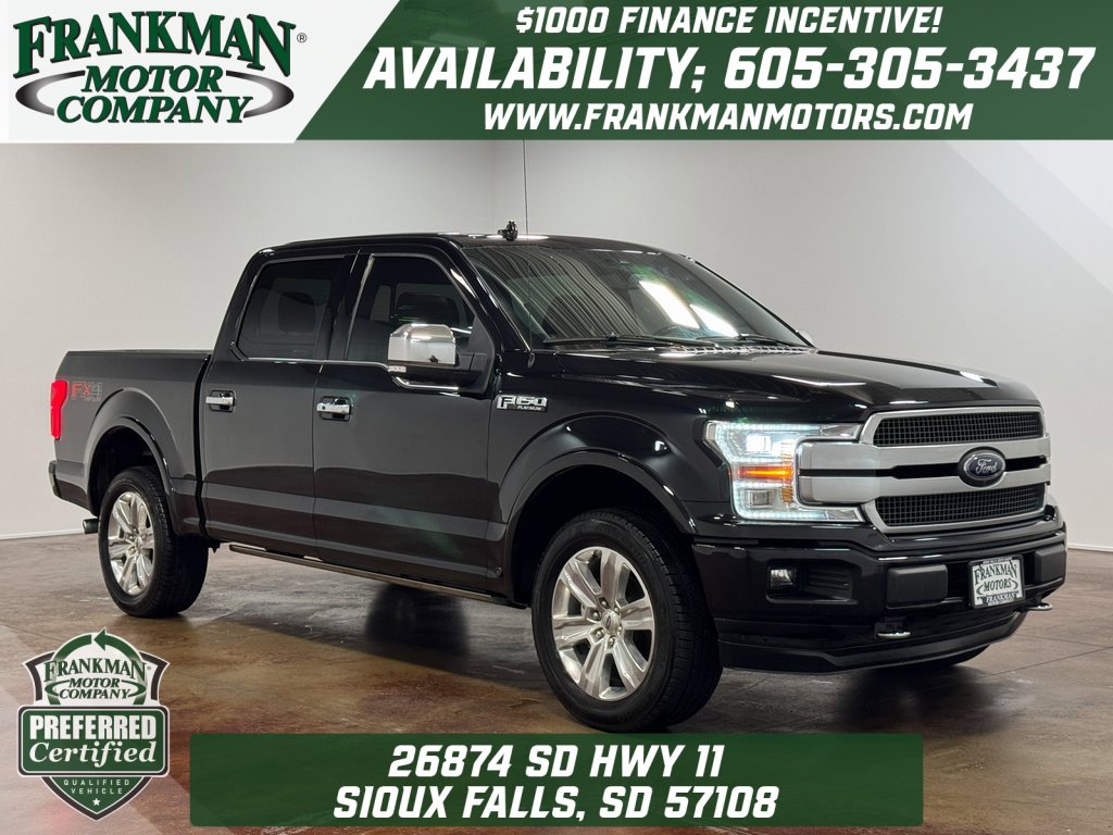Used 2020 Ford F150 Platinum w/ Equipment Group 701A Luxury