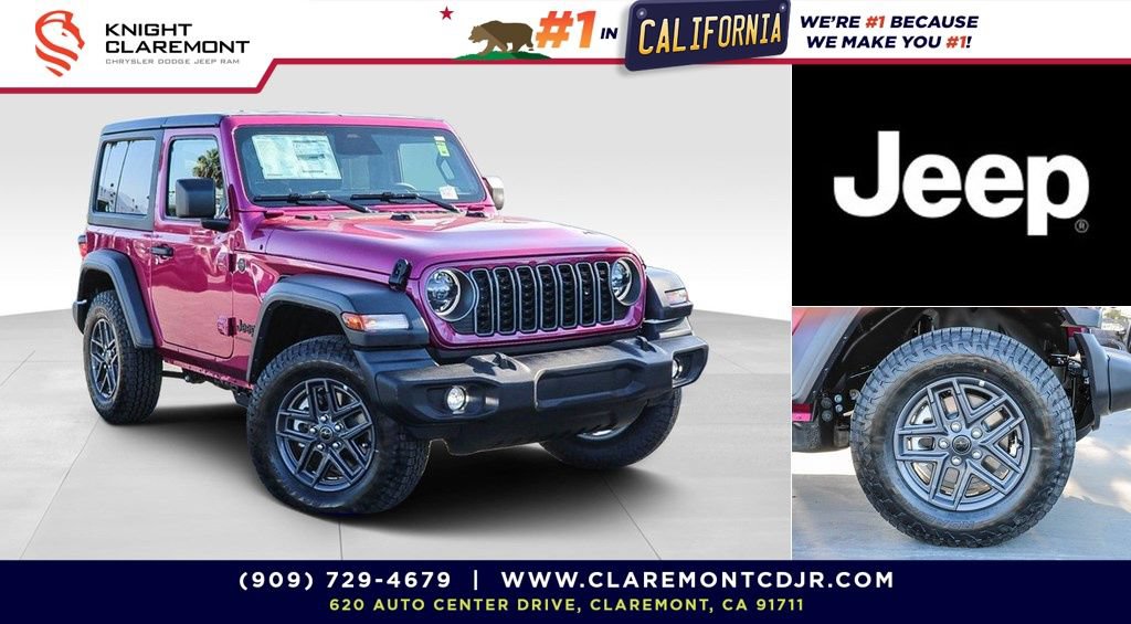 New 2026 Jeep Wrangler Sport AWD/4WD 360° Tour