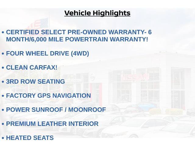 Certified 2023 Nissan Armada SL w/ Captain's Chairs Package AWD/4WD image 11