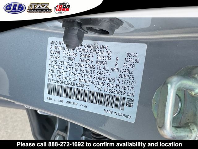 Used 2020 Honda Civic Sport image 19