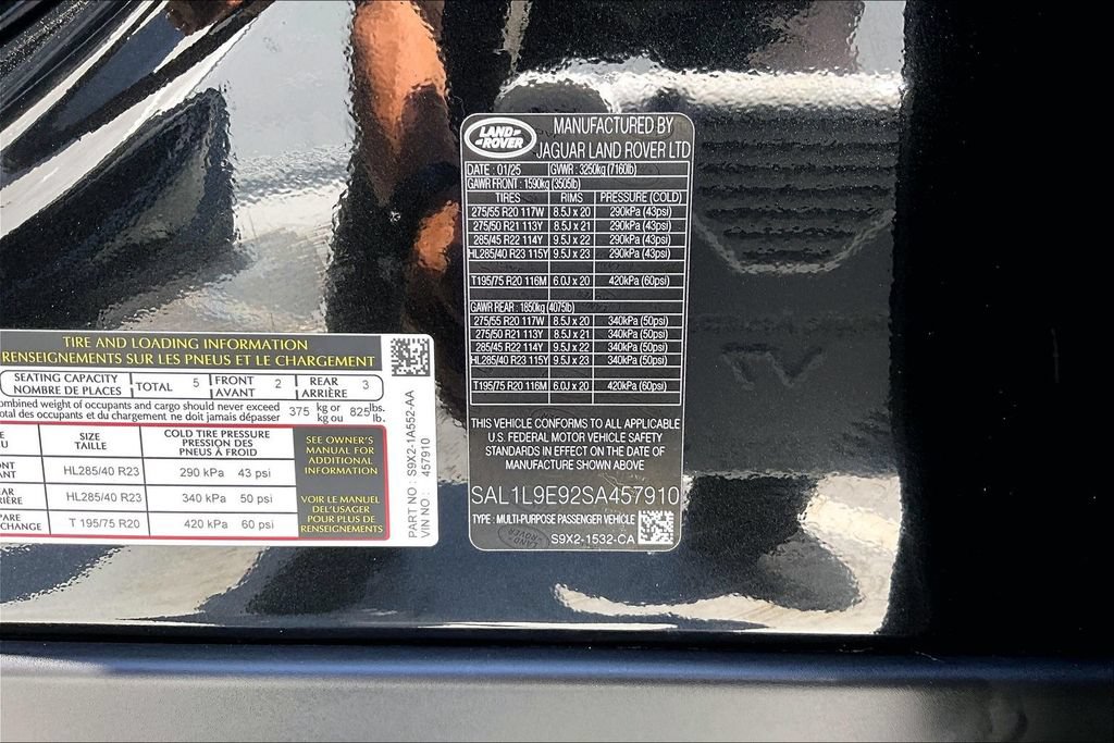 Certified 2025 Land Rover Range Rover Sport Dynamic SE AWD/4WD image 17