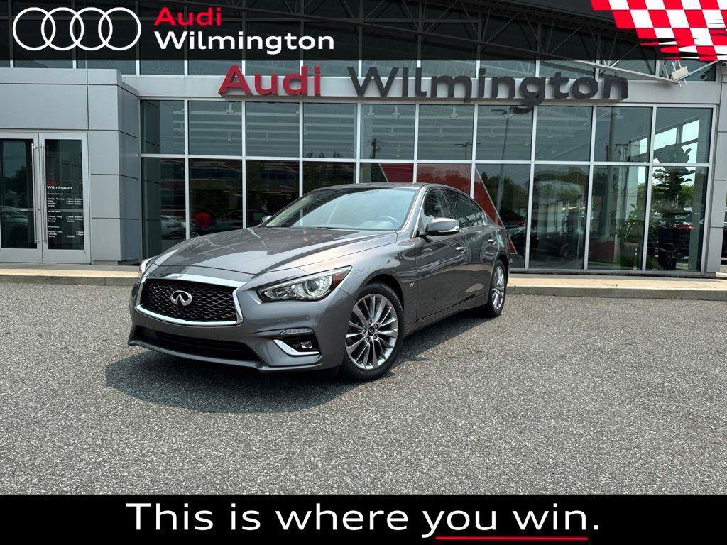 Used 2020 INFINITI Q50 Luxe w/ Cargo Package AWD/4WD image 1