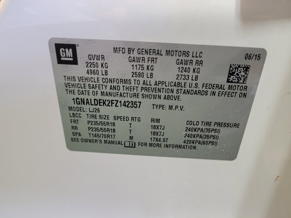 Used 2015 Chevrolet Equinox LTZ FWD image 33