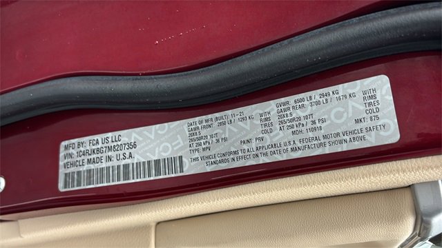 Used 2021 Jeep Grand Cherokee L Limited image 34