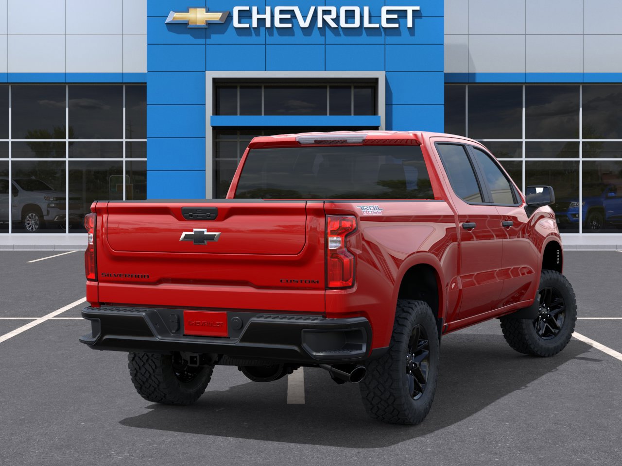 New 2026 Chevrolet Silverado 1500 Custom Trail Boss w/ Dark Appearance Package image 4