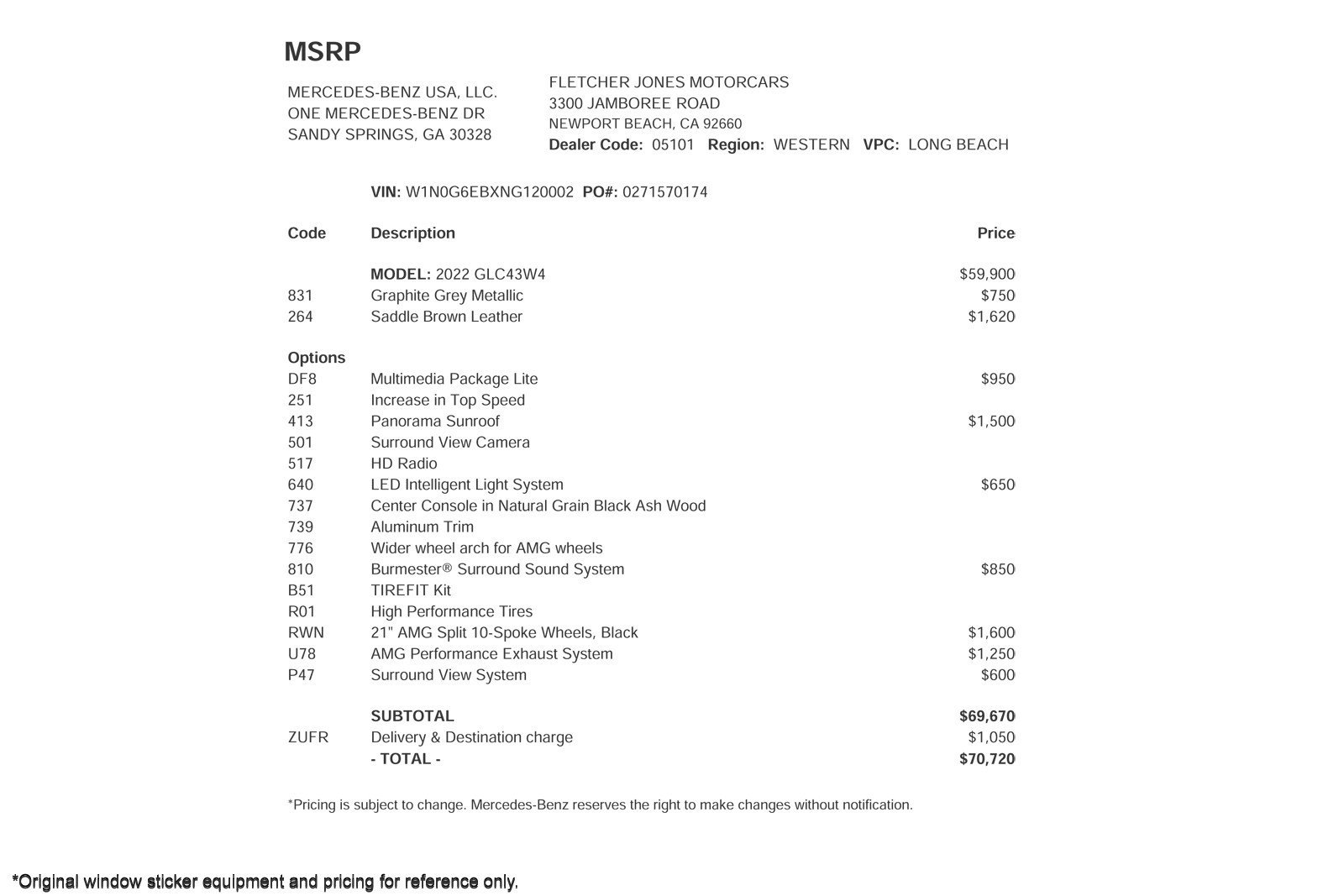 Used 2022 Mercedes-Benz GLC 43 AMG 4MATIC image 3