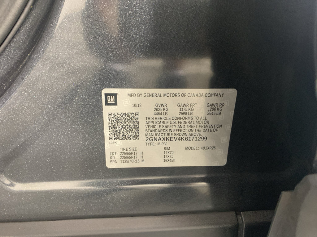 Used 2019 Chevrolet Equinox LT FWD image 12