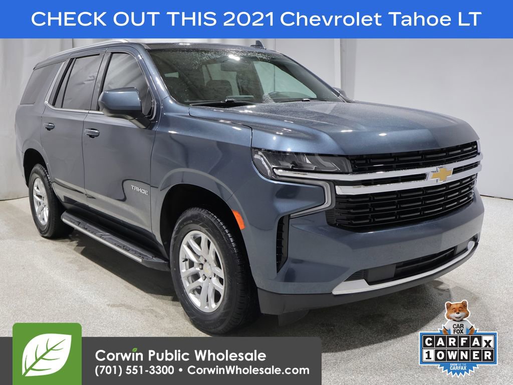 Used 2021 Chevrolet Tahoe LT AWD/4WD image 1