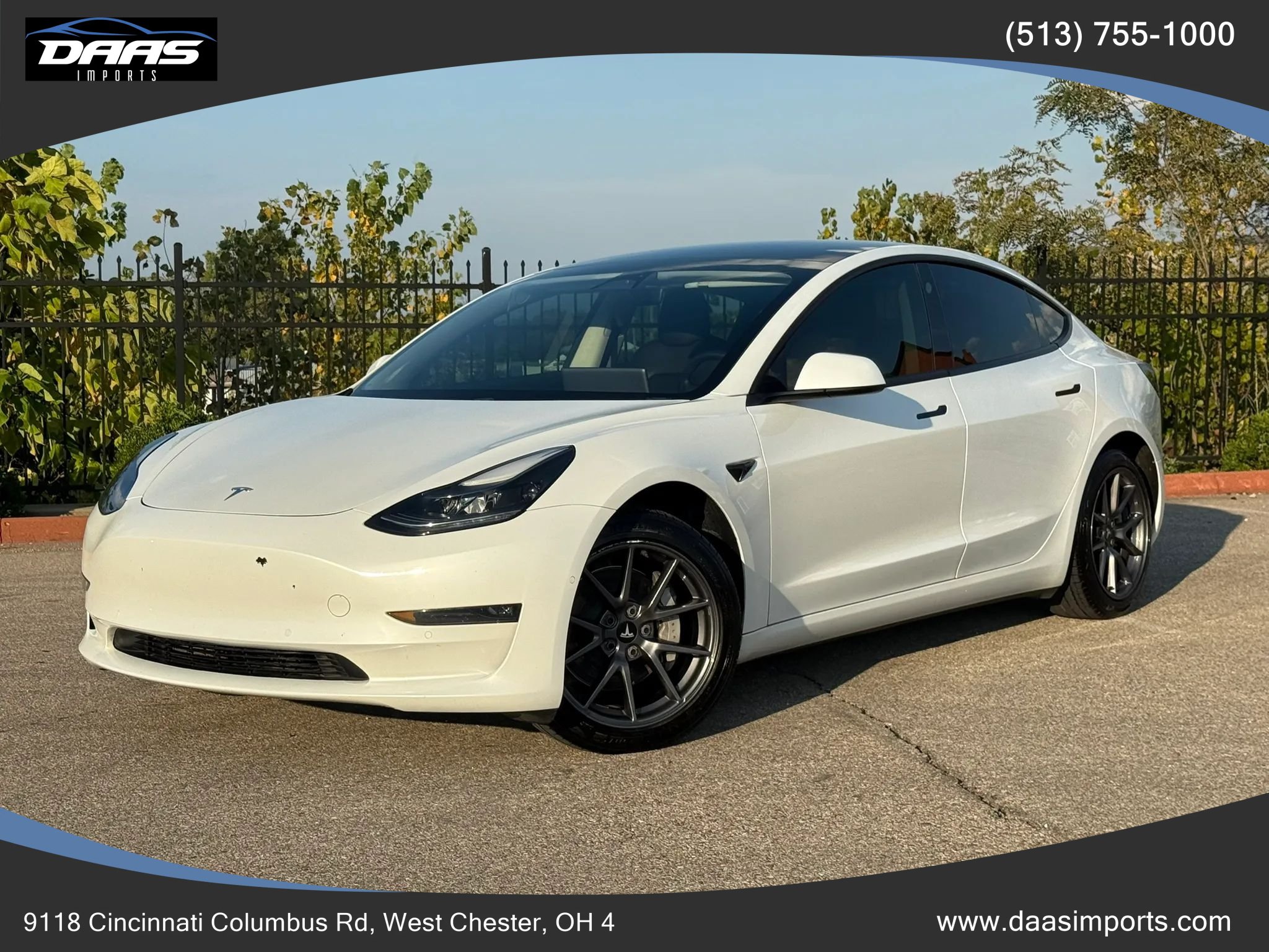 Used 2021 Tesla Model 3 Long Range AWD/4WD image 1